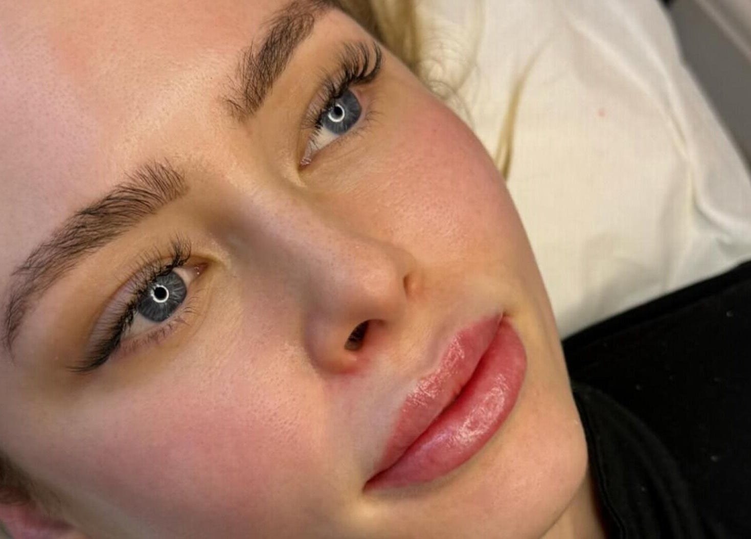 Close-up of elegant lashes styled at Luxe Dublin - Lash, Brow PMU Stylist, Dublin 6W, County Dublin, IE.