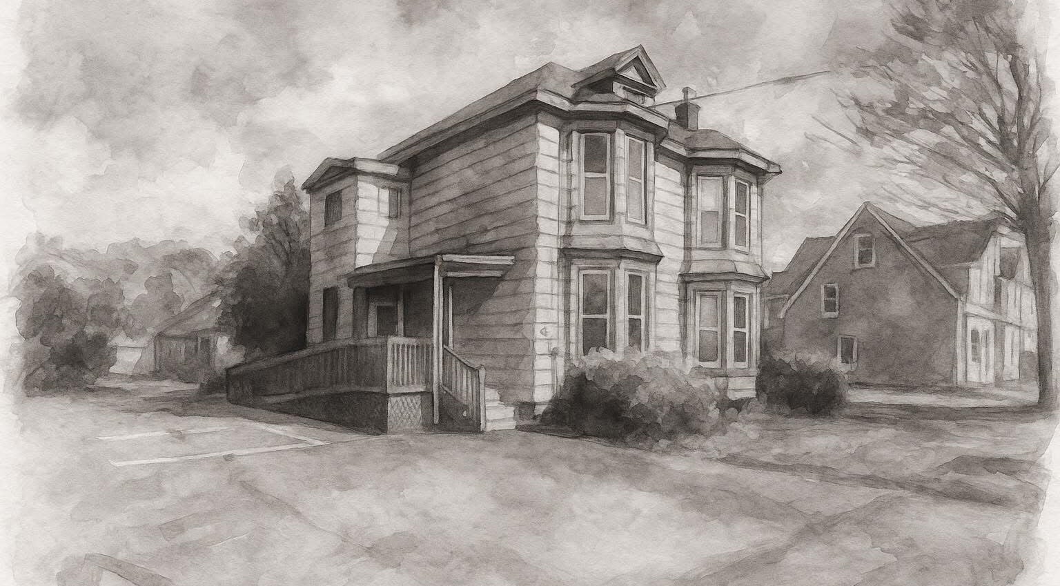 Damaris Spa and Wellness Centre's charming facade in Amherst, Nova Scotia, CA, offering a serene ambiance.