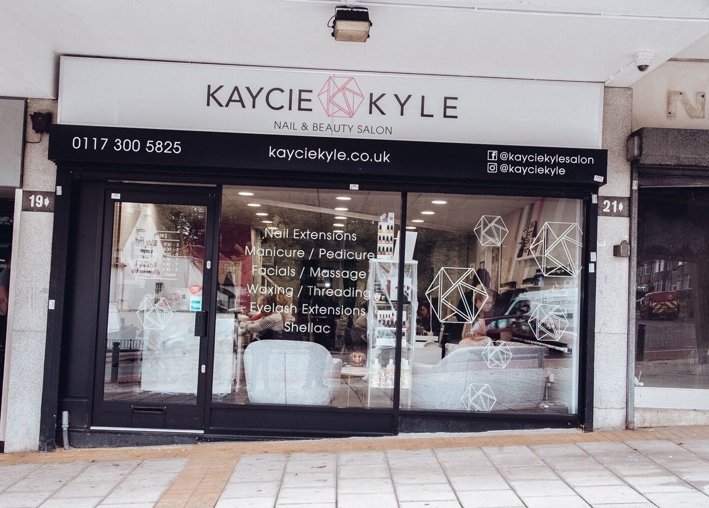 Front view of Kaycie Kyle Brislington Salon, offering beauty services in Bristol, England, GB.