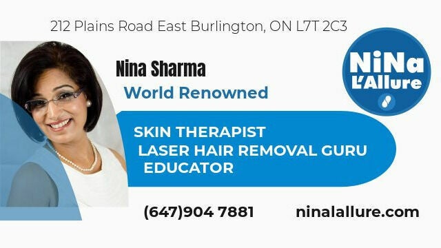 Nina L'Alllure Laser Hair Removal Studios & Medi-Spa - 212 Plains Road East - Burlington | Fresha Nina L'Alllure Laser Hair Removal Studios & Medi-Spa - 212 Plains Road East - Burlington | Fresha