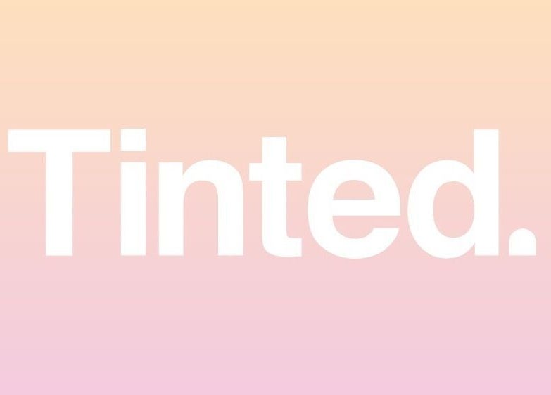 Tinted. Studio - Sheung Wan logo on a pastel gradient background, Hong Kong Island, Hong Kong Island, HK.