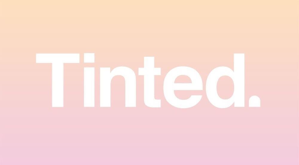 Tinted. Studio - Sheung Wan logo on a pastel gradient background, Hong Kong Island, Hong Kong Island, HK.