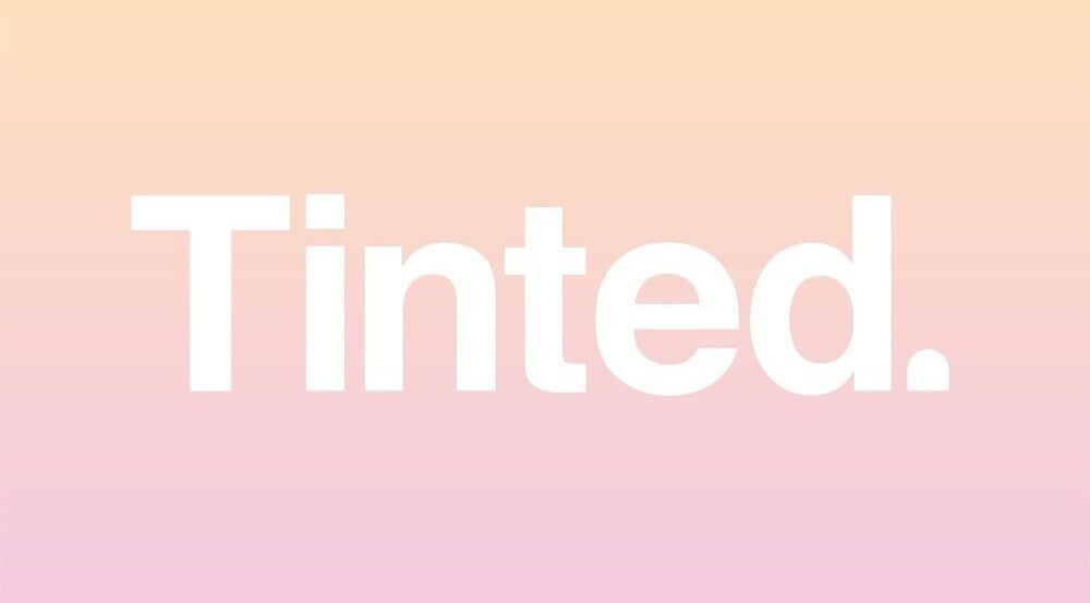 Tinted. Studio - Sheung Wan logo on a pastel gradient background, Hong Kong Island, Hong Kong Island, HK.