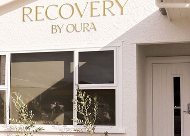 Recovery by Oura entrance at Gisborne, Gisborne, NZ, showcasing modern exterior design.