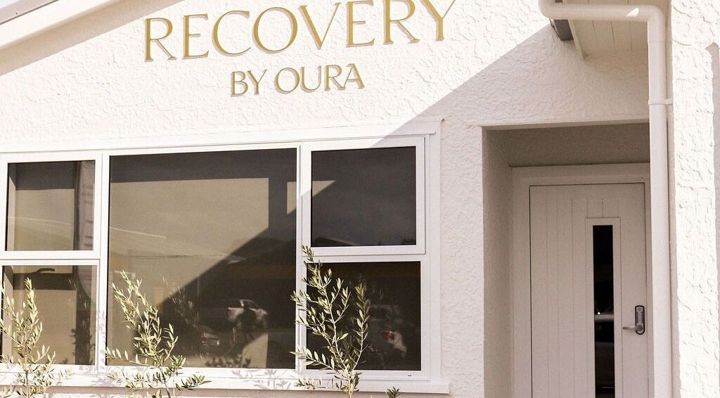 Recovery by Oura entrance at Gisborne, Gisborne, NZ, showcasing modern exterior design.