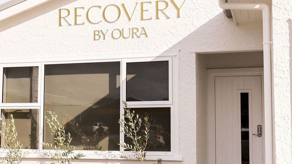 Recovery by Oura entrance at Gisborne, Gisborne, NZ, showcasing modern exterior design.