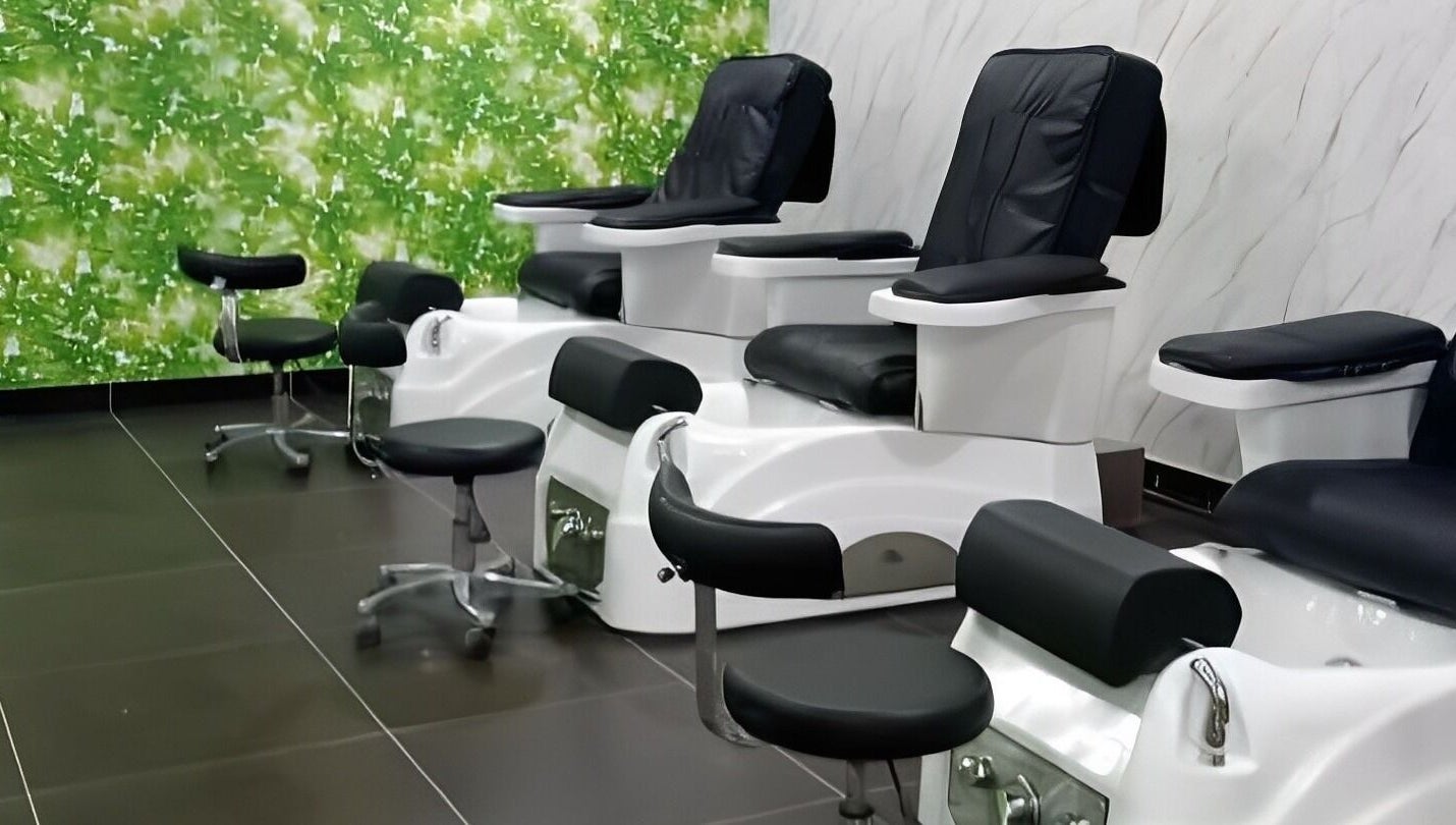 Pedicure stations at Body Sky Massage & Spa JLT - Cluster W, Dubai, AE, offering a relaxing spa experience.