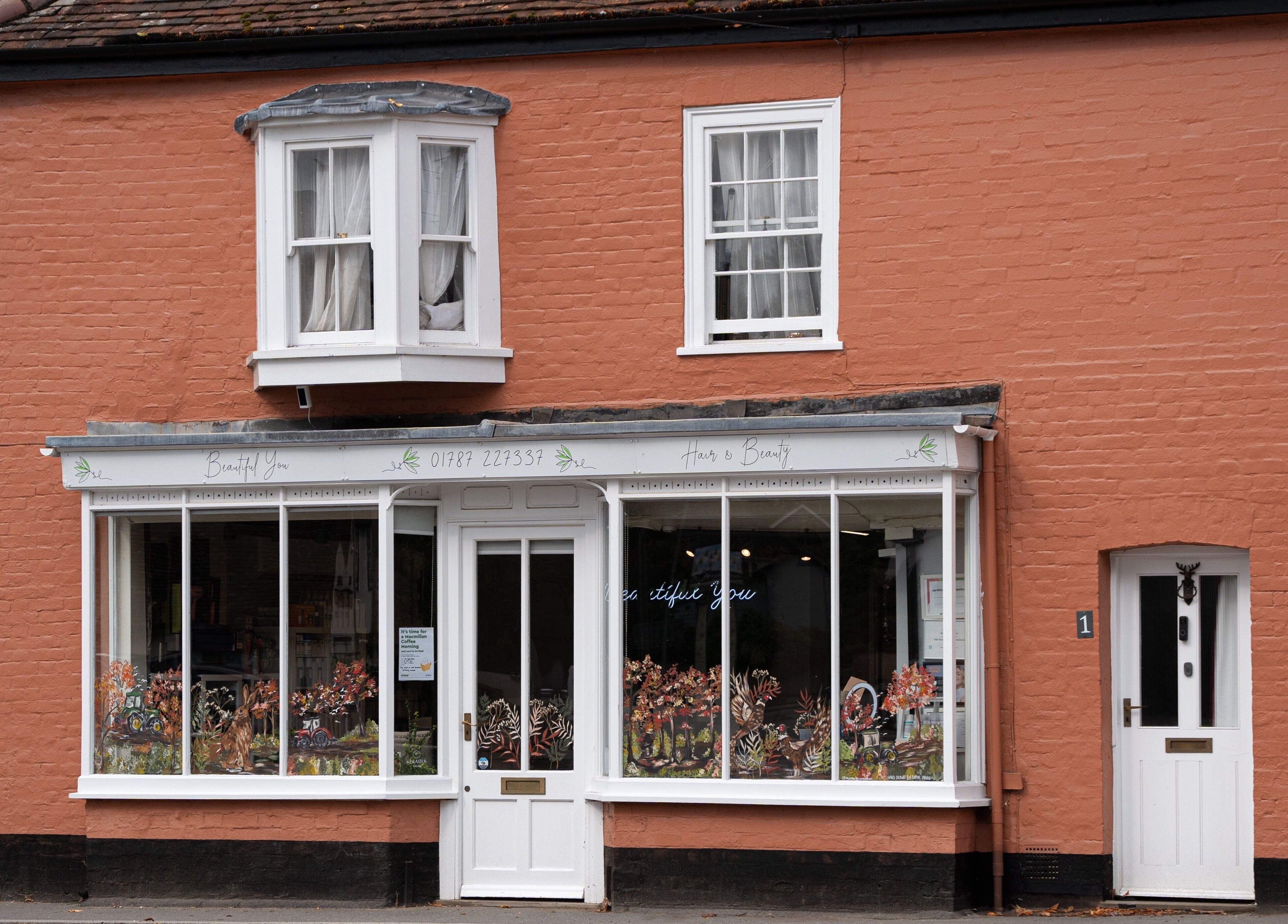Street view of Beautiful You in Bures, England, GB, showcasing its inviting storefront.