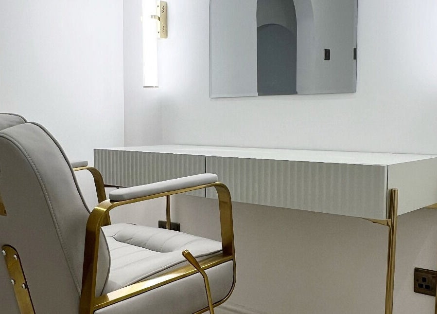 Elegant beauty chair at Allure - Jesmond in Newcastle upon Tyne, England, GB, offering luxury and comfort.