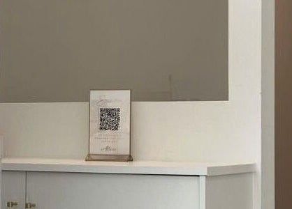 Reception area at Allure - Jesmond, Newcastle upon Tyne, England, GB showcasing minimalist design.