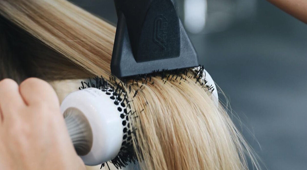 Blow dryer and brush styling at Hair + Her in Gungahlin, Australian Capital Territory, AU.
