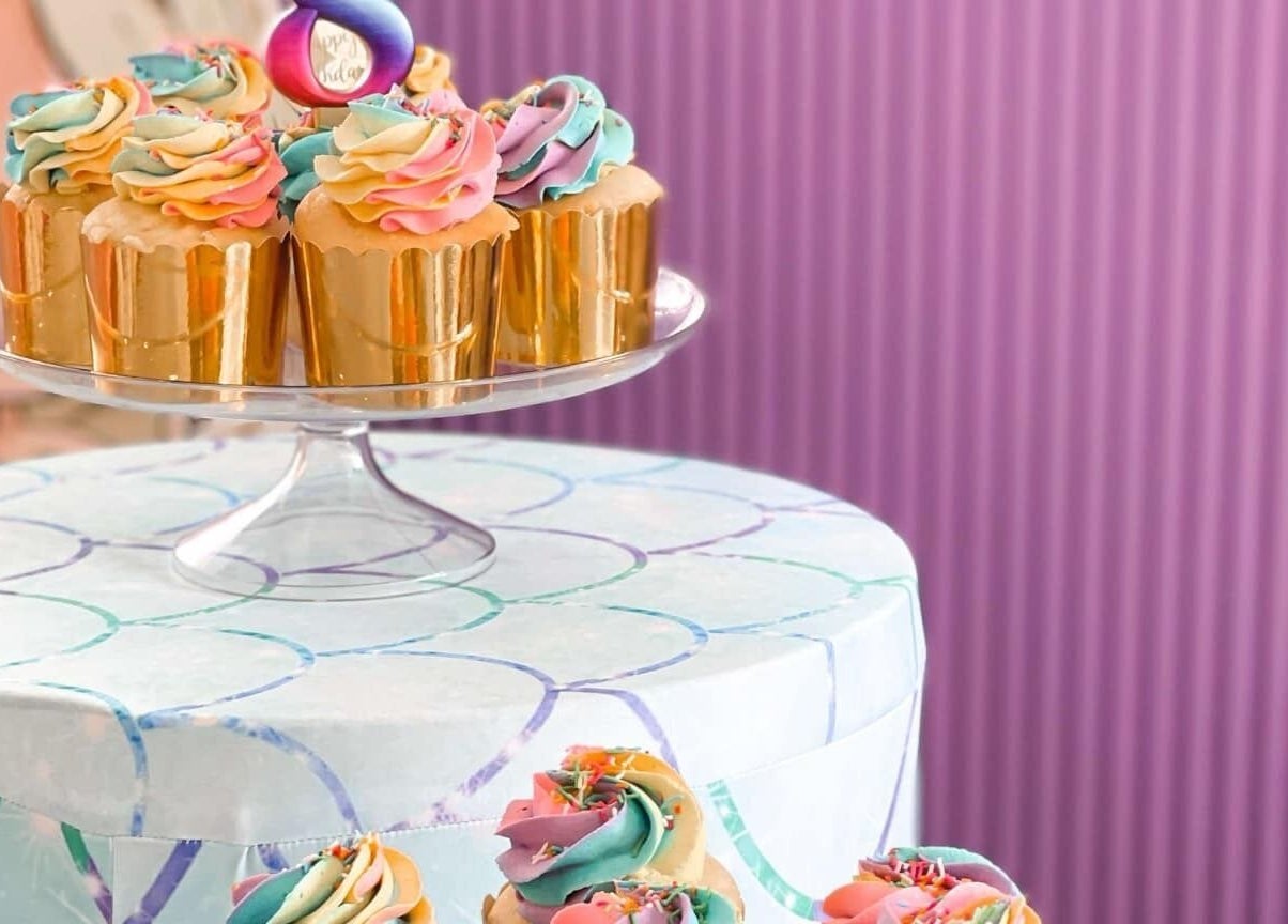 Colorful cupcakes at Frankly Beautiful, Emu Heights, New South Wales, AU.