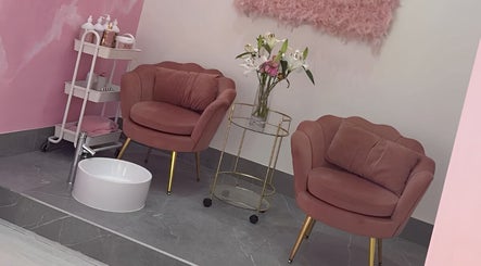 Elegant seating at Goddess Beauty Boutique, Guisborough, England, GB for a serene wellness experience.