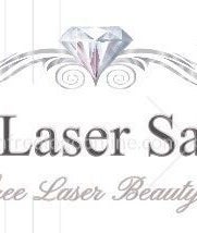 PE Laser Salon's elegant logo featuring a diamond and ornate design in Port Elizabeth, Eastern Cape, ZA.