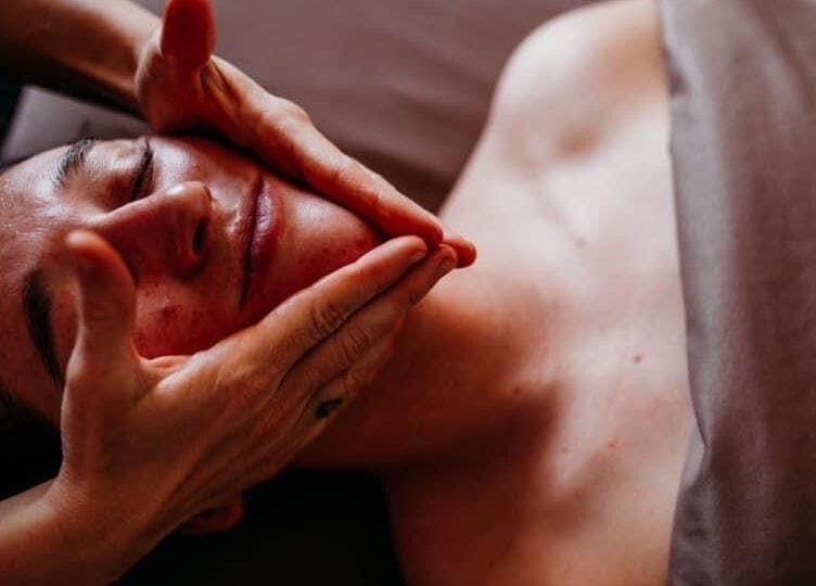 Relaxing facial massage at Fokas Wellness Athens, enhancing skin rejuvenation in Athens, GR.