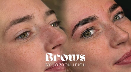 Before and after brow transformation at Brows by Jordon Leigh - Chorley, Euxton, England, GB. Stunning results!
