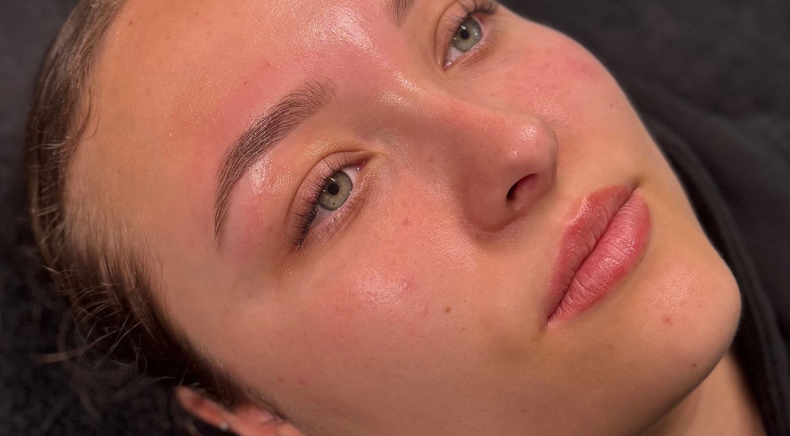 Close-up of expertly shaped brows at Brows by Jordon Leigh - Chorley in Euxton, England, GB.