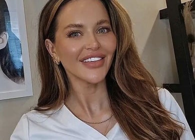 Smiling woman at Hove, Profile + Aesthetics in Hove, England, GB, showcasing beauty and wellness.