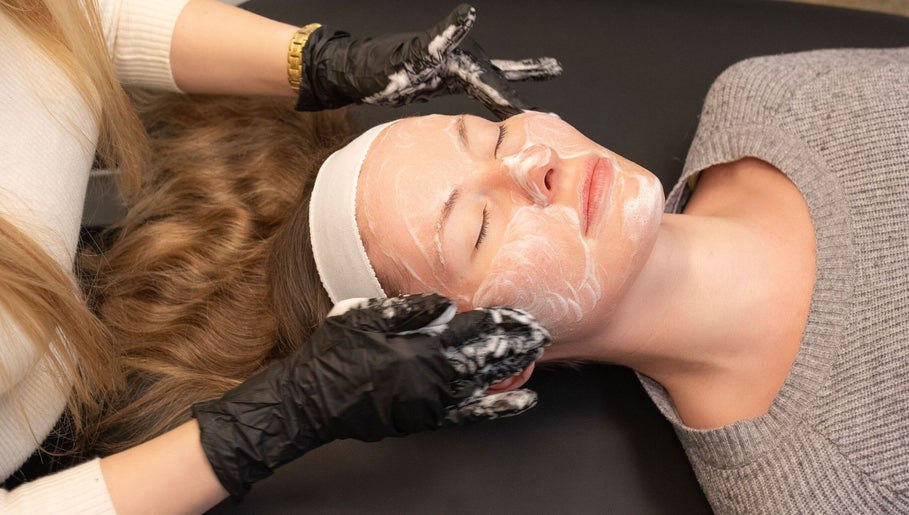 Facial treatment at The Vancouver Aesthetician - Lower Lonsdale, North Vancouver, British Columbia, CA.