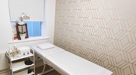 Bright treatment room at Eden Aesthetic Clinic, Dublin, County Dublin, IE, featuring modern decor and equipment.