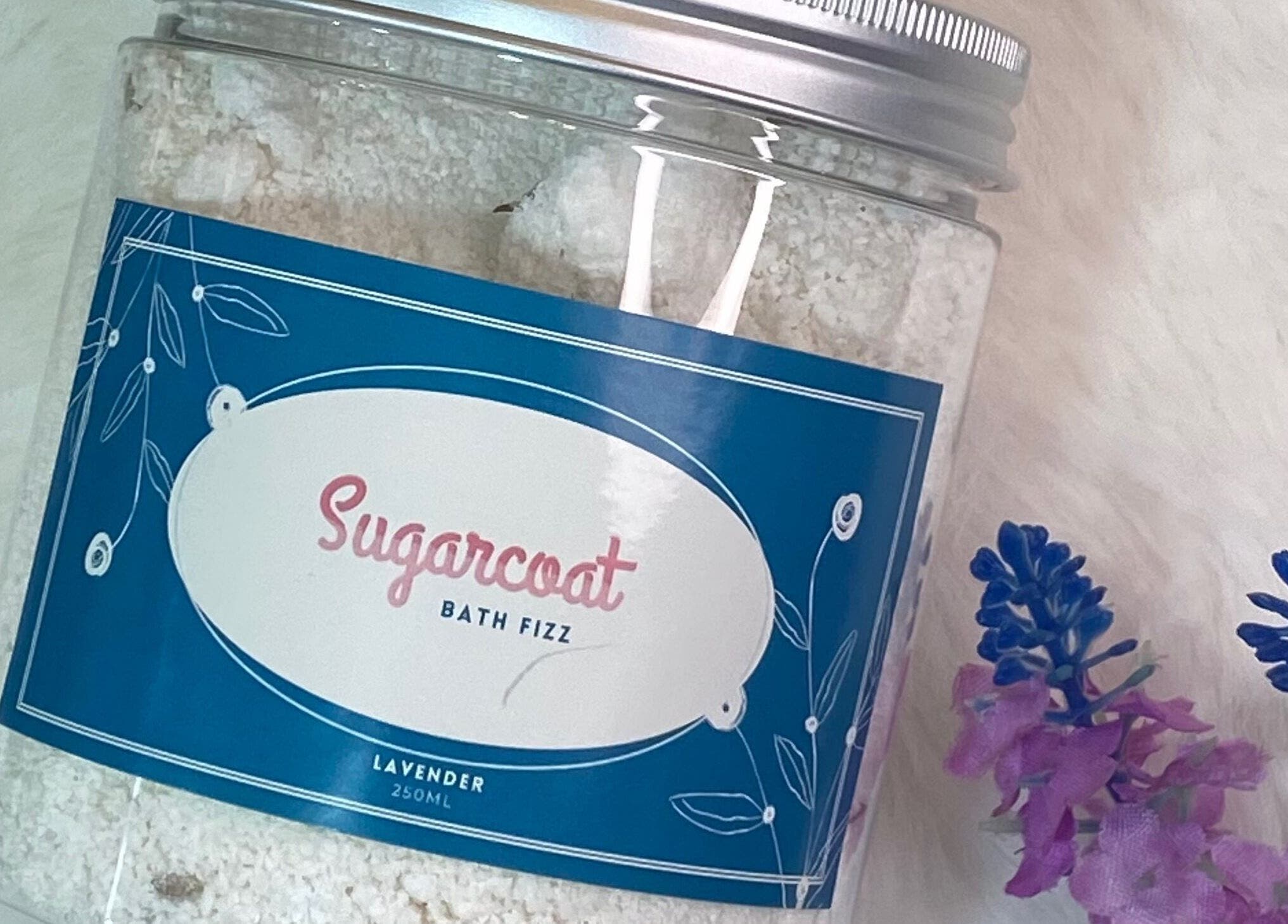 Relaxing Lavender Bath Fizz at Sasha Nails and Body, Baakleen, Mount Lebanon Governorate, LB.