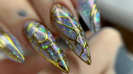 Kristina’s custom nails