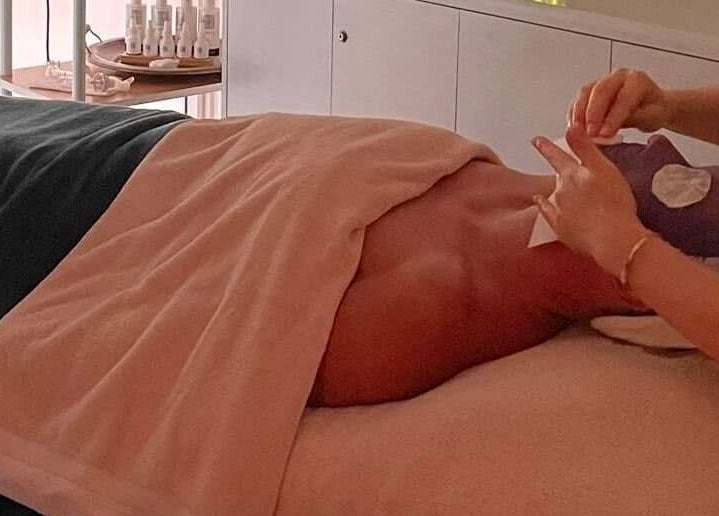 A relaxing facial treatment at Spa Elements in Korora, New South Wales, AU.