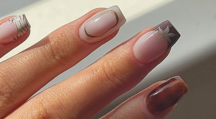 Intricate nail design showcasing diverse art styles at Beauty By Meka - Changes in Kirkcaldy, Scotland, GB.