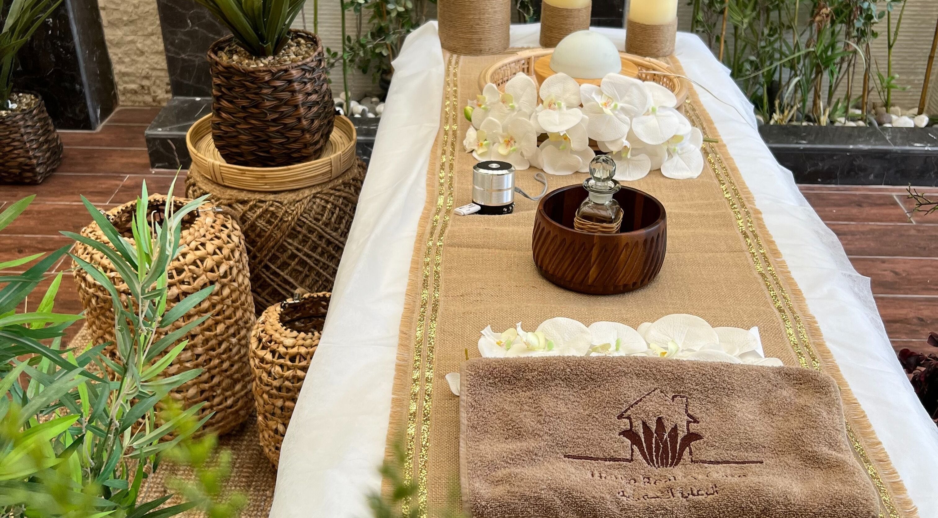 Luxurious spa setup at Beauty Care Company (Home Services) | شركة الرعاية التجميلية (الخدمات المنزلية) in Riyadh, Riyadh Province, SA.