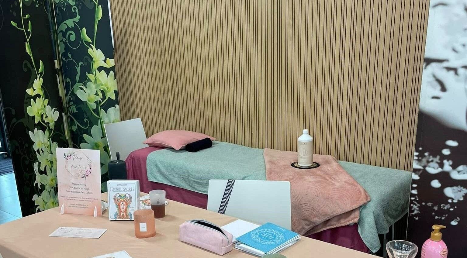 Espace massage apaisant chez Pause Douc’heure, Vallet, Pays De La Loire, FR.