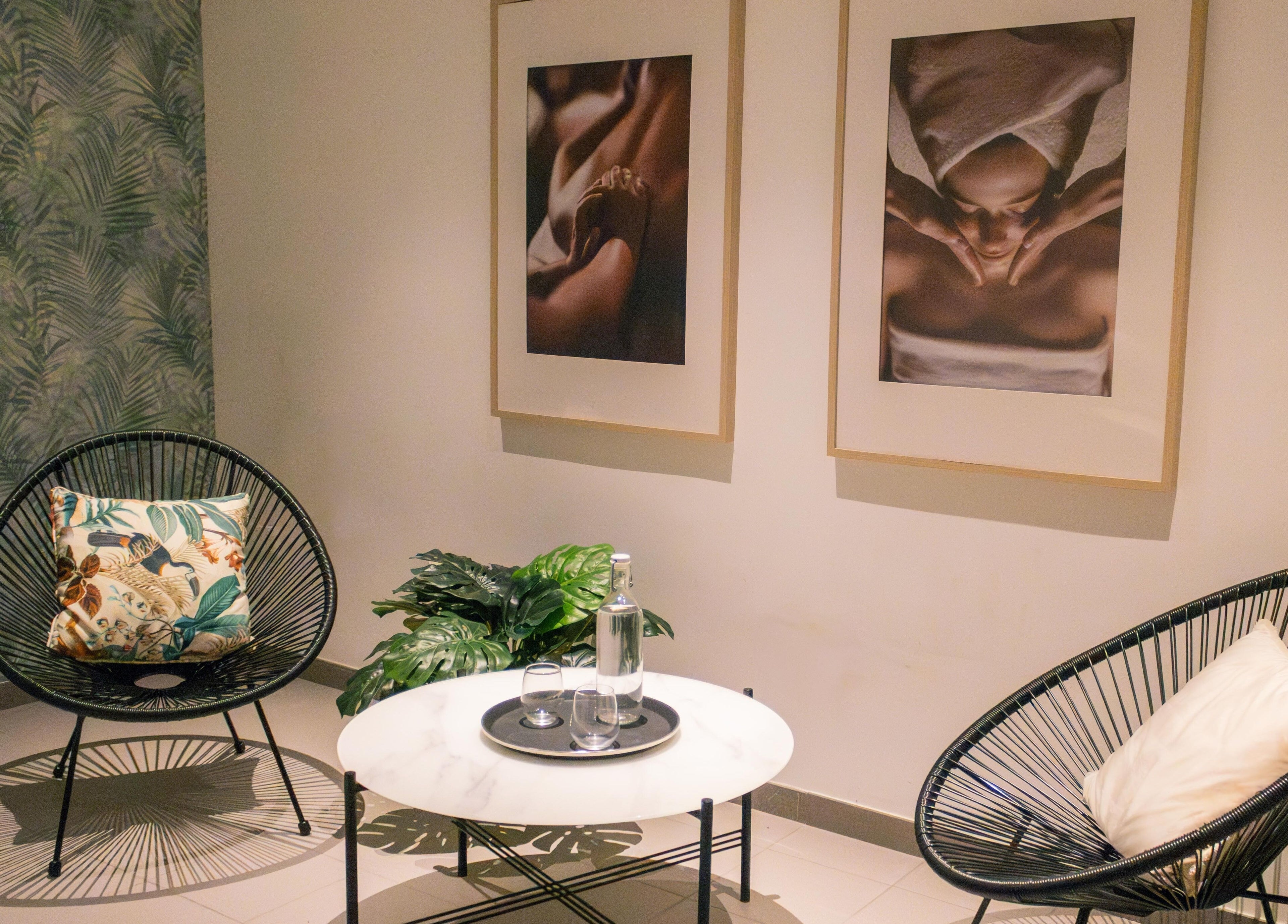 Relaxing lounge at AMIS @ The Embassy Hotel, Valletta, MT, featuring chic decor and cozy seating.