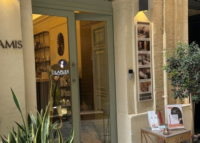 Amis City Spa, Beauty & Hair Salon at Il-belt Valletta, MT with inviting entrance and stylish decor.