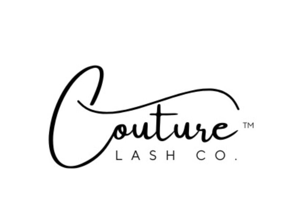 Couture Lash Co. elegant black logo, Oran Park, New South Wales, AU.