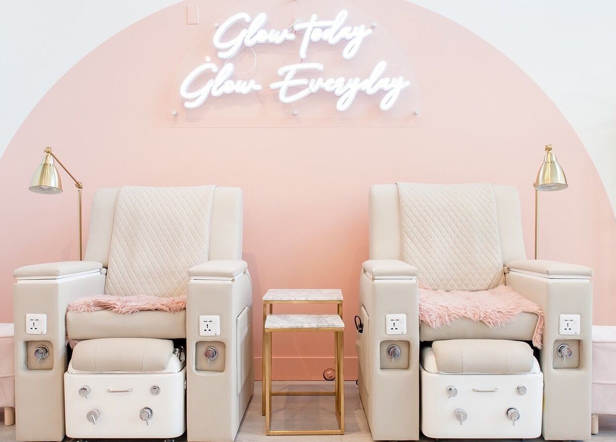 Luxurious spa chairs at JJ Fantasy World, Richmond, British Columbia, CA, for ultimate relaxation.