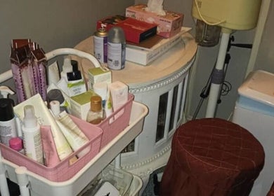 Perlengkapan spa teratur di Che Shayang Mobile Spa, Cheras, Selangor, MY untuk perawatan berkualitas.