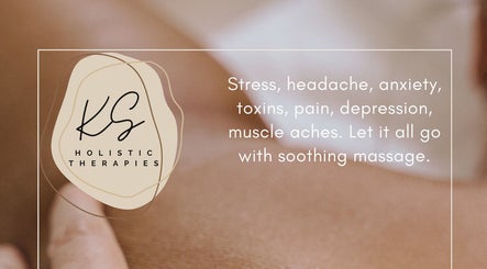 KS Holistic Therapies in Bath, England, GB offers calming massage for stress relief and relaxation.