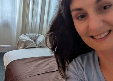 Relaxing therapy room at KS Holistic Therapies in Bath, England, GB, offering a serene wellness experience.