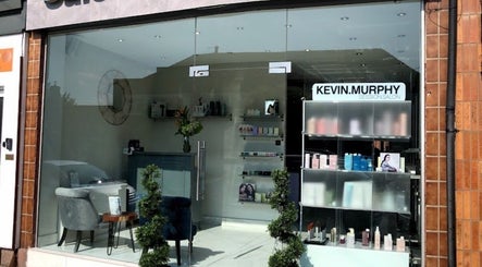 The elegant entrance of Beauty By Freya MCR in Cheadle Hulme, England, GB.