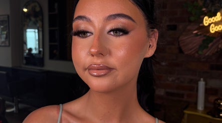 Elegant makeup by Billie Bebb Makeup Artist in Skelmersdale, England, GB showcasing exquisite eye and lip work.