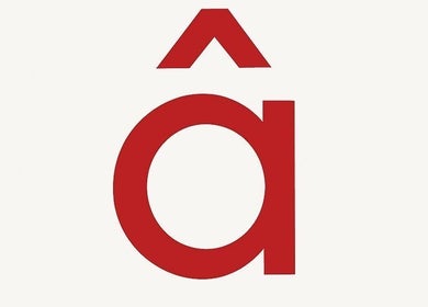 Logotipo rojo de Âme Atelier Beauty en Chihuahua, Chihuahua, MX sobre fondo blanco.