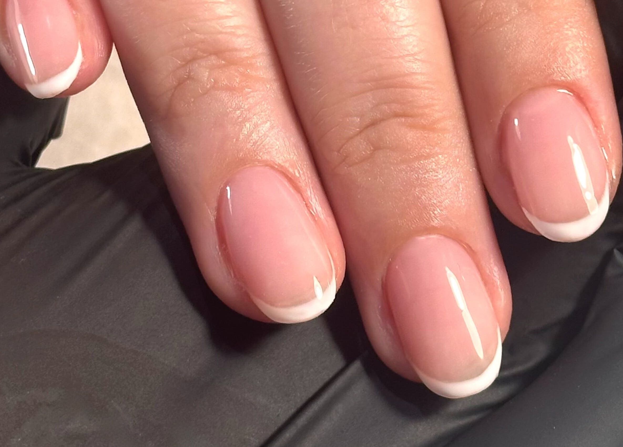 Elegant French manicure at Nails By Cee, Brookvale, New South Wales, AU. Perfectly polished nails.