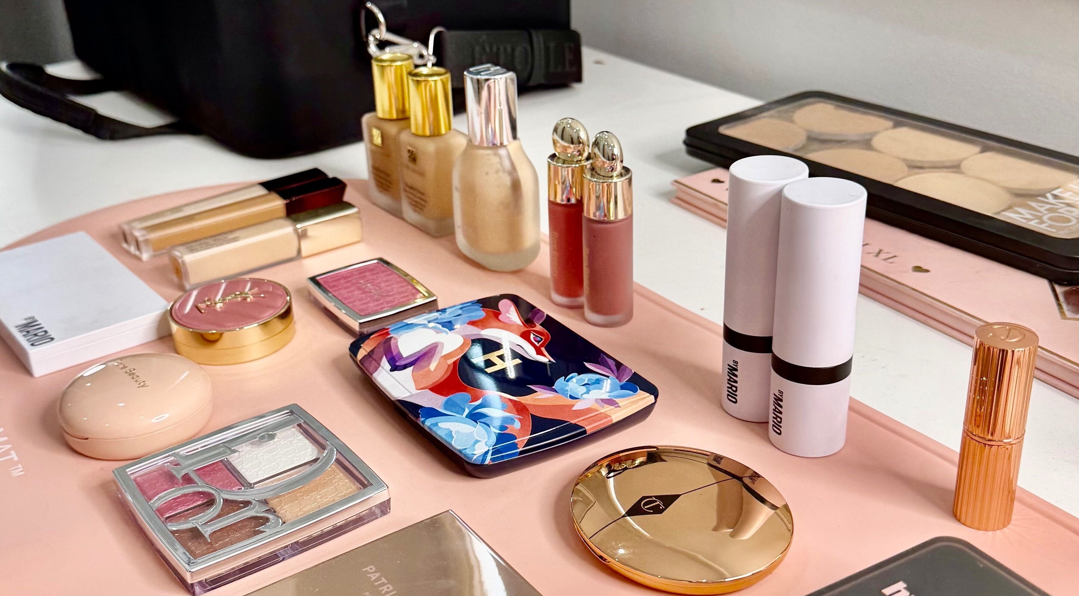 Luxury makeup collection at Naomi Lee Makeup, Catherine Field, New South Wales, AU.