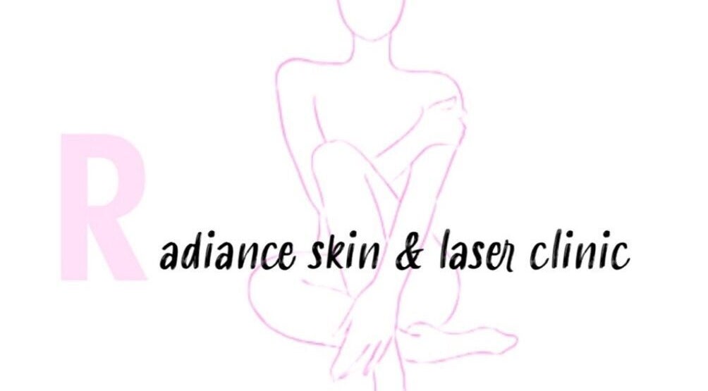 Radiance Skin and Laser Clinic logo with elegant line art in Kingswood, New South Wales, AU.