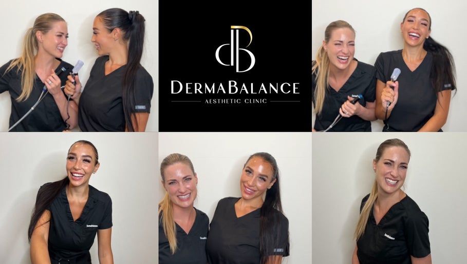 Friendly staff at DermaBalance, Royal Tunbridge Wells, England, GB showcasing aesthetic services.