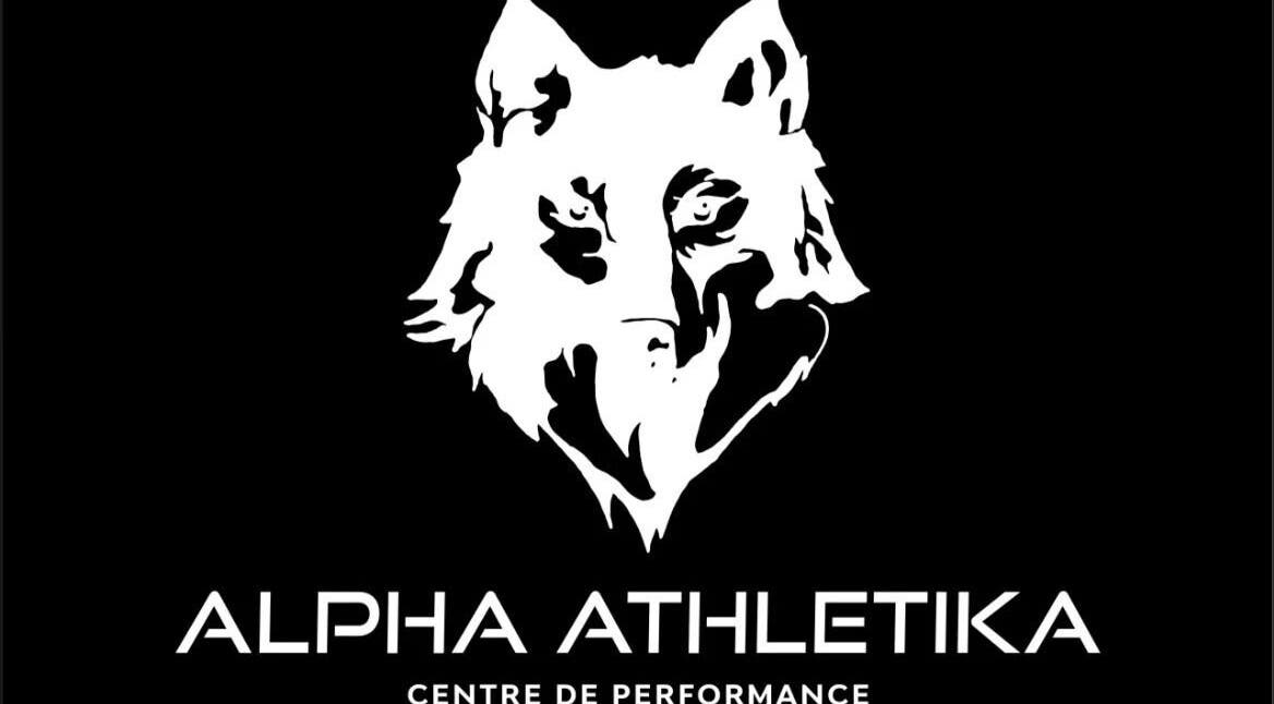 Alpha Athletika logo featuring a stylized wolf head design at GemsFit Therapy, Montréal, Québec, CA.