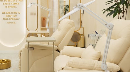 Comfortable chairs in Next Level Women Salon, Dubai, Dubai, AE for a relaxing beauty experience.