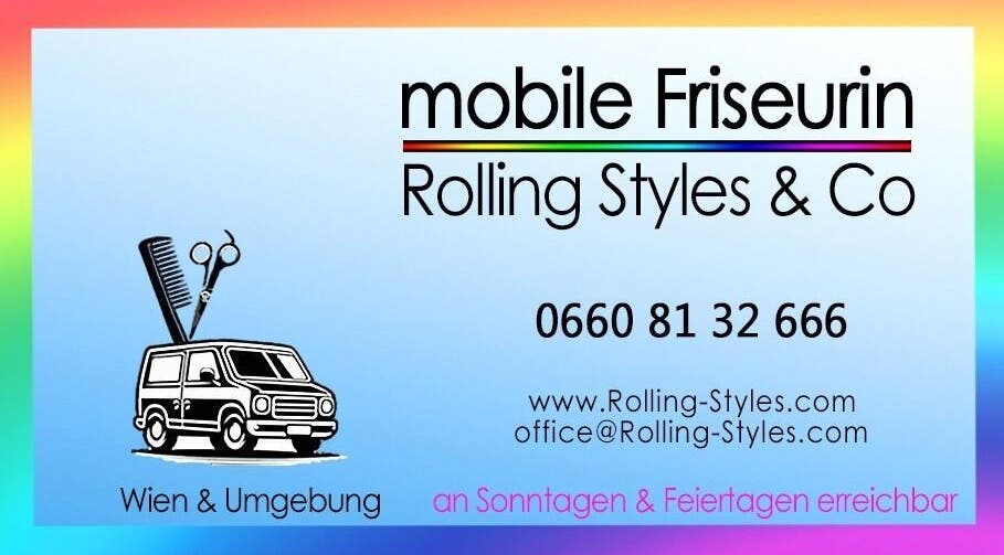 Rolling Styles & Co - mobile Friseurin in Wien/Umgebung bietet farbenfrohe mobile Friseurservices in Wien, Wien, AT.