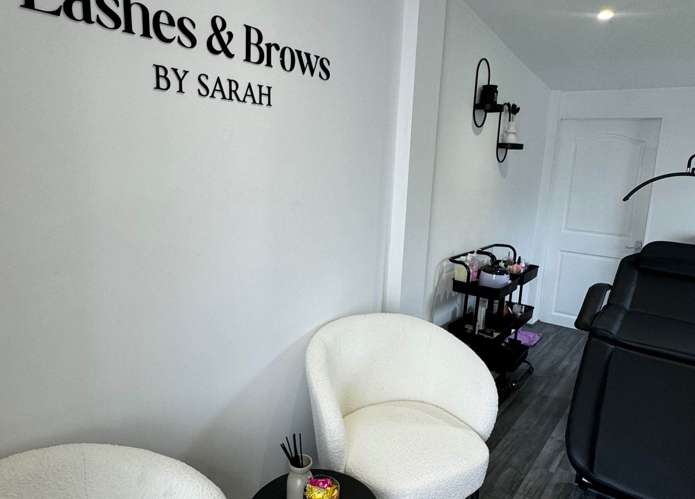 Relaxing interior of Lashes & Brows by Sarah in Southend-on-sea, England, GB with cozy chairs and treatment bed.