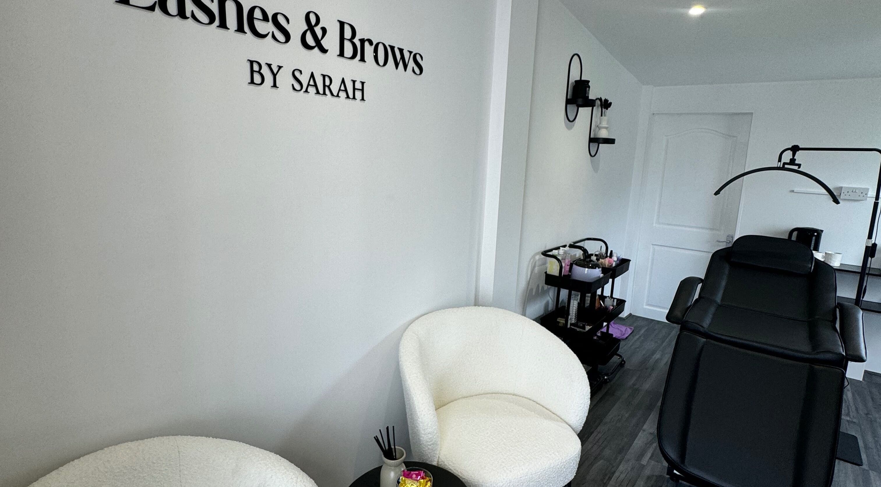 Relaxing interior of Lashes & Brows by Sarah in Southend-on-sea, England, GB with cozy chairs and treatment bed.