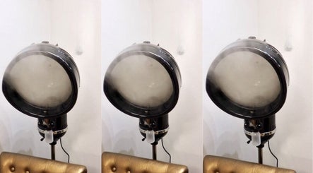 Hair steamer at Silky Sew Ins | Silk Press & Healthy Hair Experts, New York, New York, US.